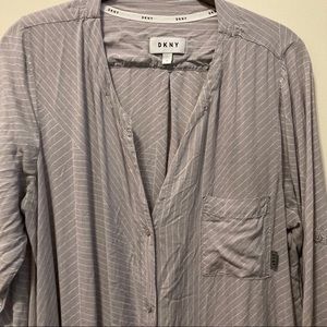 DKNY Long duster cardigan